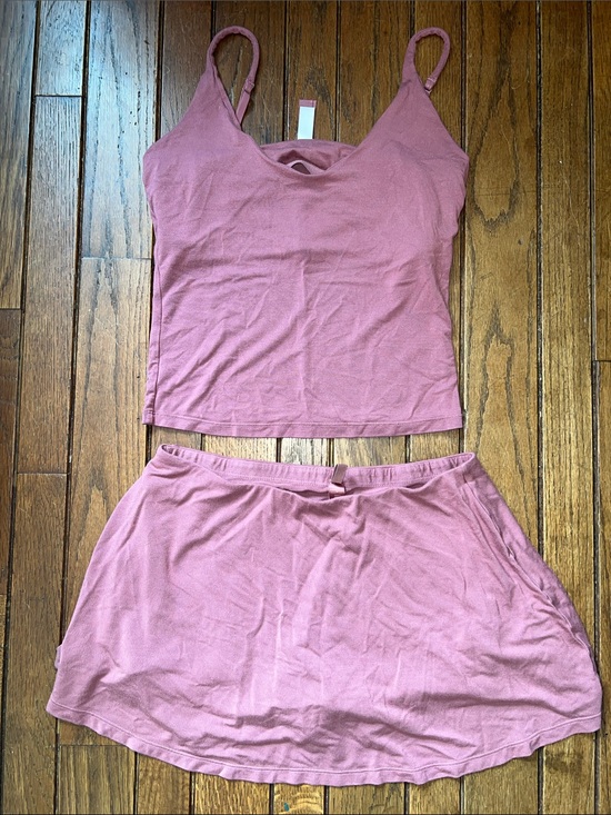 SKIMS Dresses & Skirts - Lululemon Redwood Smooth Layers Cami and Skort SET Size Medium
